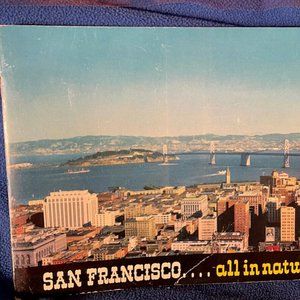 San Francisco....all in natural color - Souvenir Booklet 1958 - Good Condition.